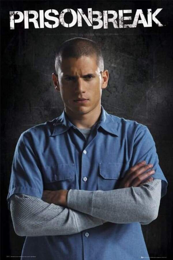 Affiche de la série Prison Break, disponible avec notre service de streaming partagé.